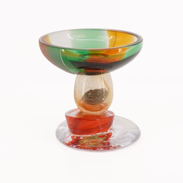 Candle holder wavemuranoglass