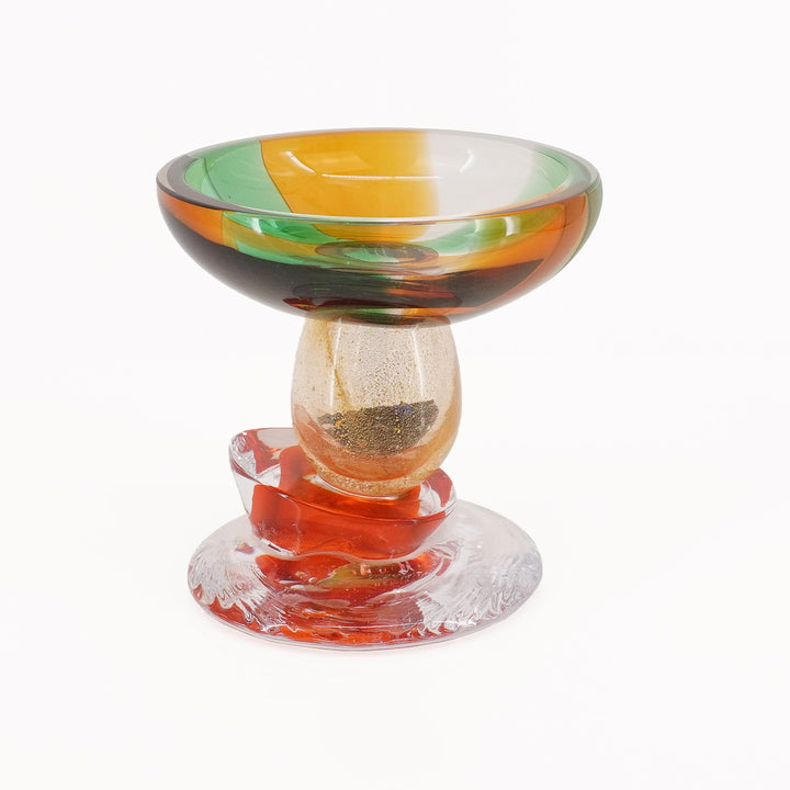 Candle holder wavemuranoglass