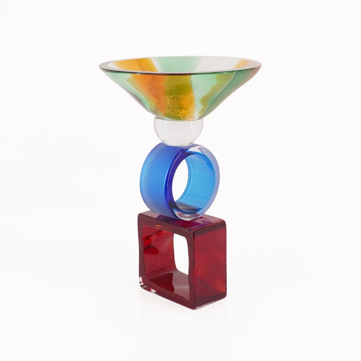 Candle holder wavemuranoglass