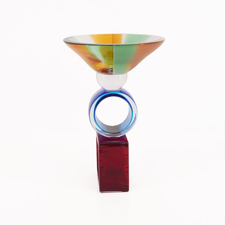 Candle holder wavemuranoglass