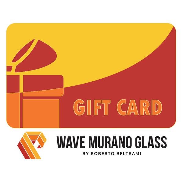 Wave Murano Glass Gift Card wavemuranoglass