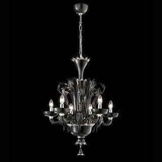 Wave Murano Glass Salieri Chandelier - an elegant handcrafted Murano glass chandelier, showcasing intricate designs and vibrant colors to illuminate your space with style and sophistication