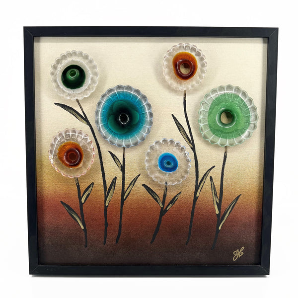 "Blossom of Life" - Murano Glass Artwork by Giorgio and Lara Grosselle