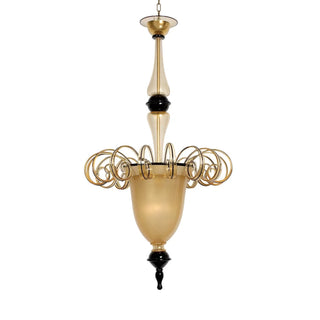 Wave Murano Glass Vienna Chandelier - an elegant handcrafted Murano glass chandelier, showcasing intricate designs and vibrant colors to illuminate your space with style and sophistication